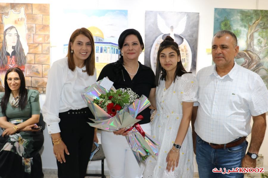 جاليري زركشي سخنين تستضيف الفنانة تغريد حبيب وطلابها في معرض 